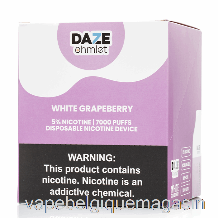 Vape Shop Bruxelles [10-pack] 7 Daze Ohmlet 7000 Jetable